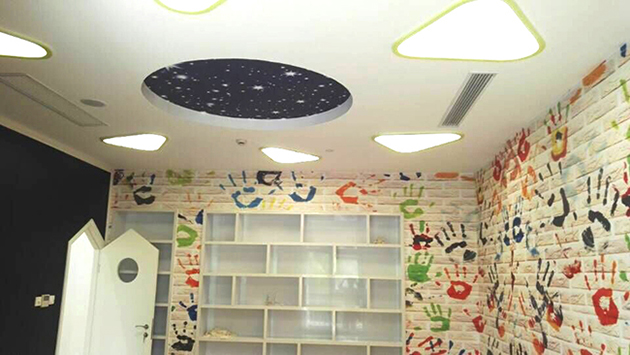幼儿园中央空调安装效果图
